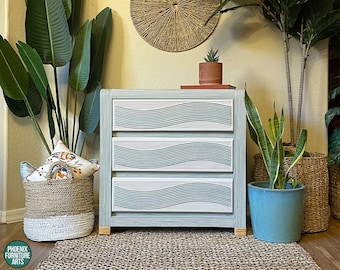 Original Mid-Century BOHO Dresser in the Gabriella Crespi Style