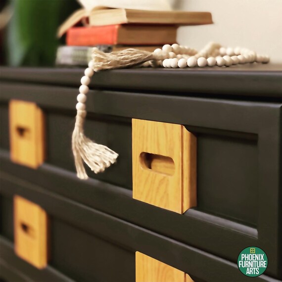 black boho dresser Wing Black main image 0