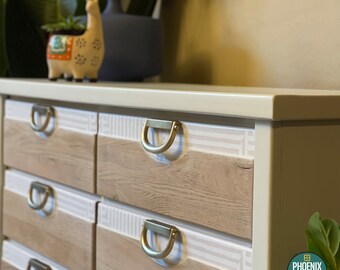 White Boho Dresser - Etsy