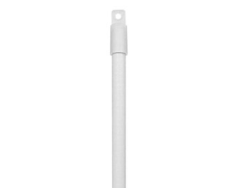 spotblinds Replacement White Wood Blinds Wand Control Rod - Window Rod with Rounded End Wood Wand - No Hook