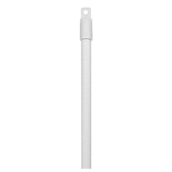 spotblinds Replacement White Wood Blinds Wand Control Rod - Window Rod with Rounded End Wood Wand - No Hook