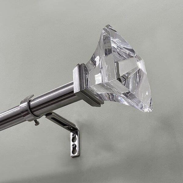 Acrylic Curtain Rod Etsy