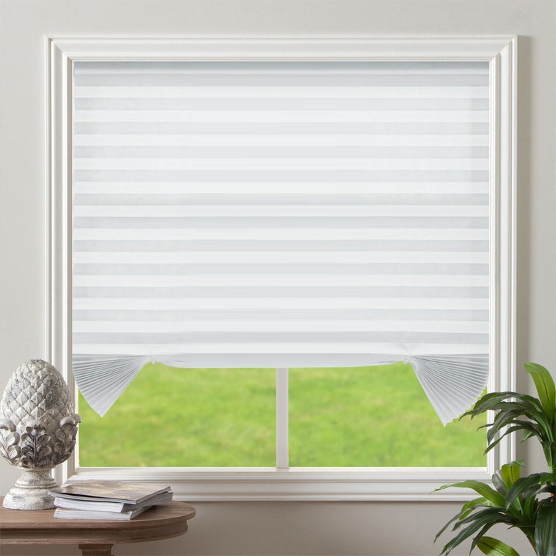 Spotblinds Instant Shade Simple Cuttosize Cordless Pleated Vinyl