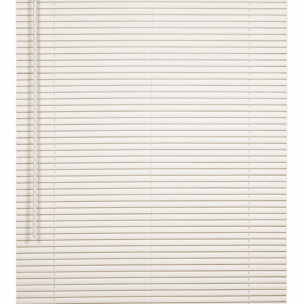 spotblinds Cordless 1-Inch Aluminum Custom Made Horizontal Mini Blinds in BONE - Blinds for Windows-Privacy UV Protection-Choose Your Size!