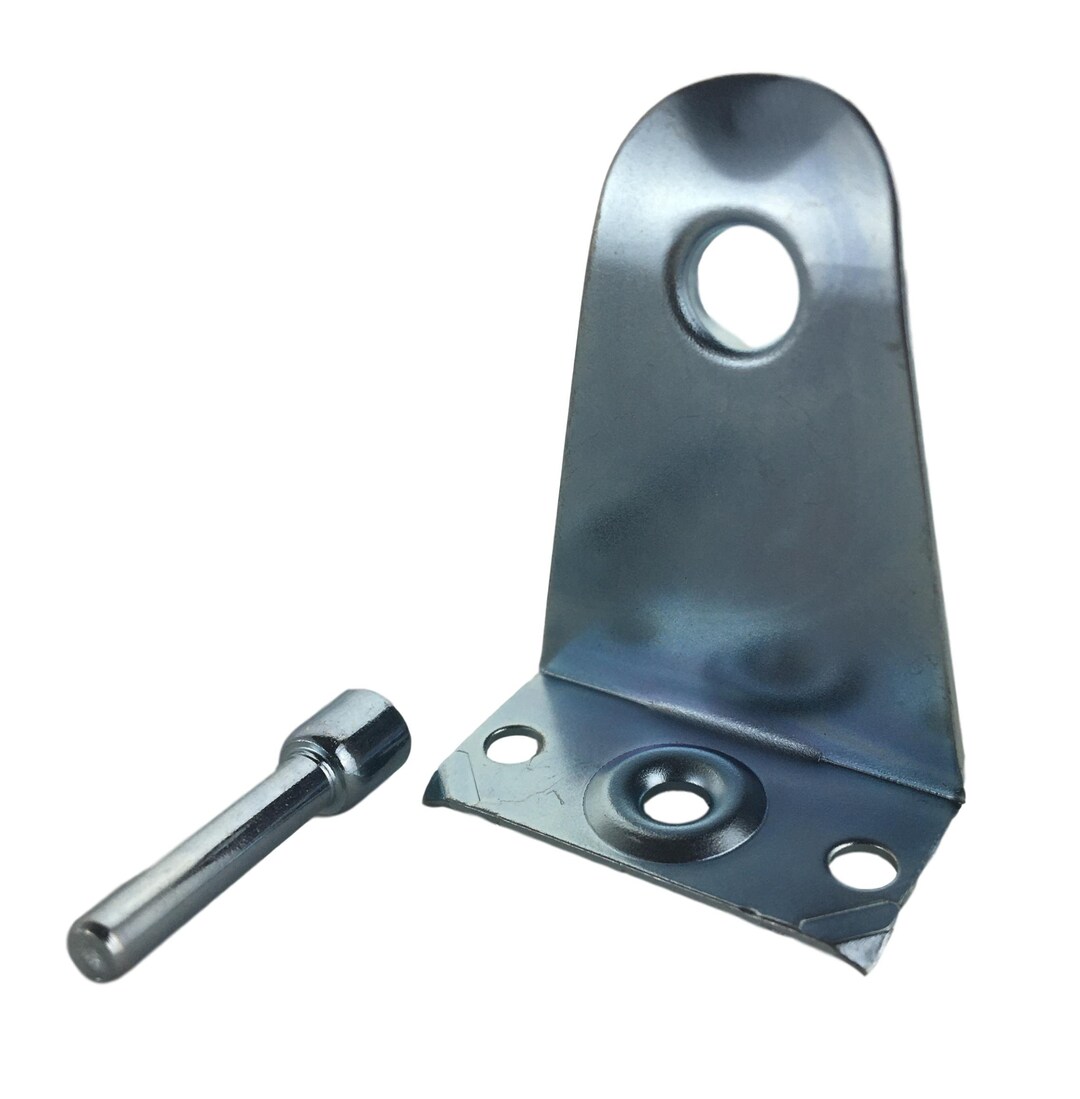 Spotblinds 2 Inch Hold Down Bracket With Pin Replacement for Horizontal Faux Wood Blind in