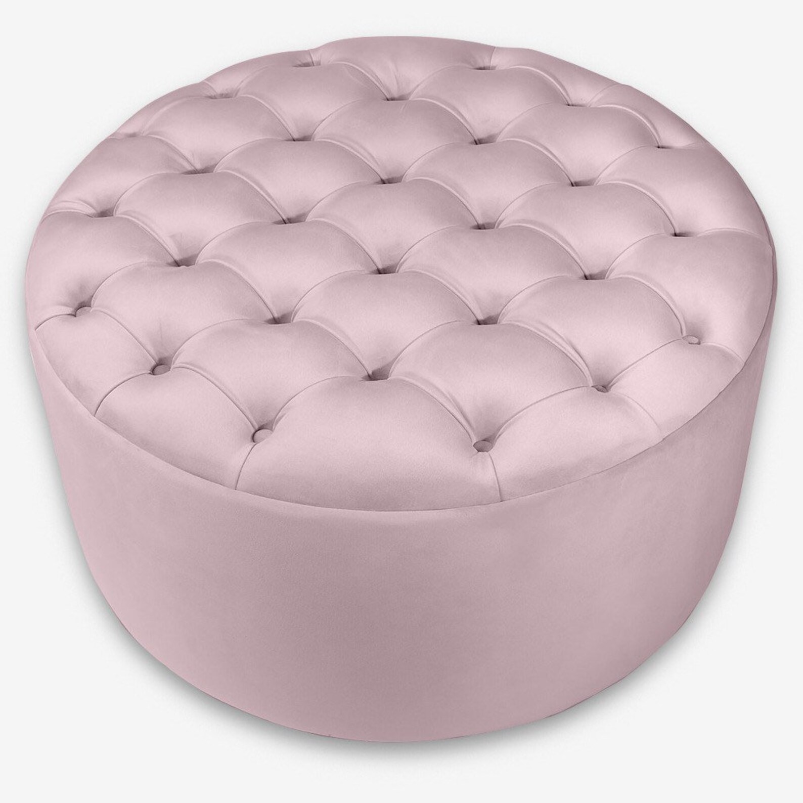 Round Upholstered Stool Etsy