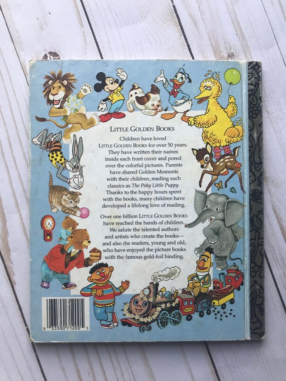 洋書 Little Golden Book Oscar's New Neighbor Little Golden Book, Oscar's New Neighbor, Vintage Little Golden