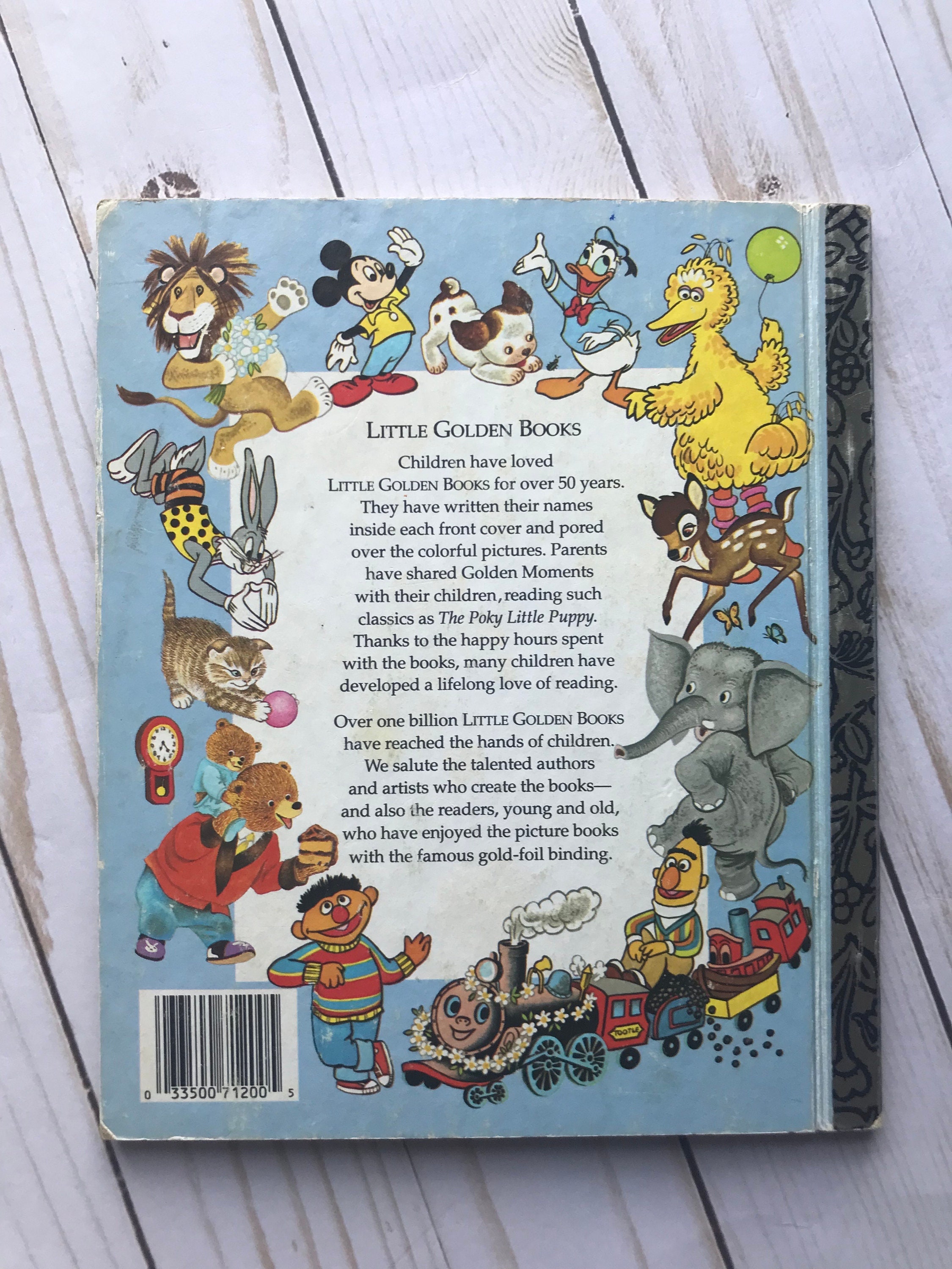洋書 Little Golden Book Oscar's New Neighbor Little Golden Book, Oscar's New Neighbor, Vintage Little Golden