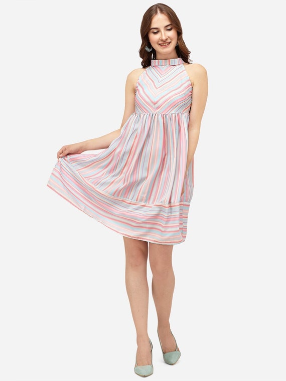 One Piece Dress Short Party Wear Girls Indo Western Dress Etsy Uk