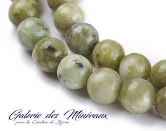 PERIDOT natural stone beads, natural gemstone beads in bulk, round beads 6mm 8mm: DIY jewelry making supplies