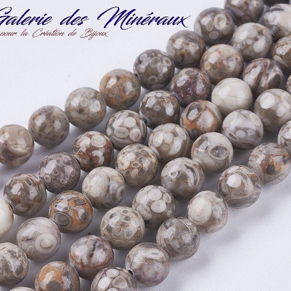 MAÏFANITE  gemme pierre fine naturelle en lot de perles rondes   en 6mm 8mm 10mm : création bijoux & loisirs créatifs