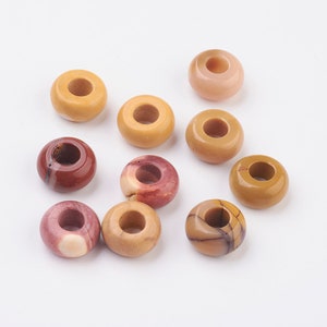 Gros lot 450 Perles en bois Rose, diam. 4 mm, perçage 1.5 mm