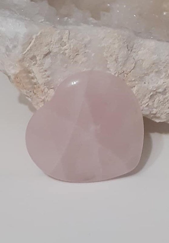 Cœur en Quartz Rose de Qualité Extra - 15Gr Lithothérapie Energies Positives