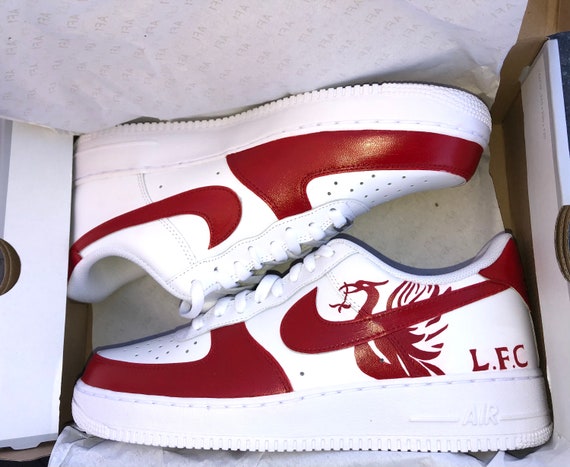 Liverpool Custom Air Force Ones Etsy