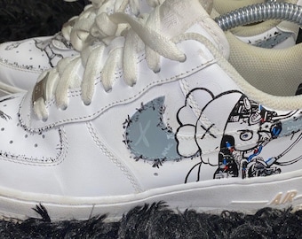 custom kaws af1