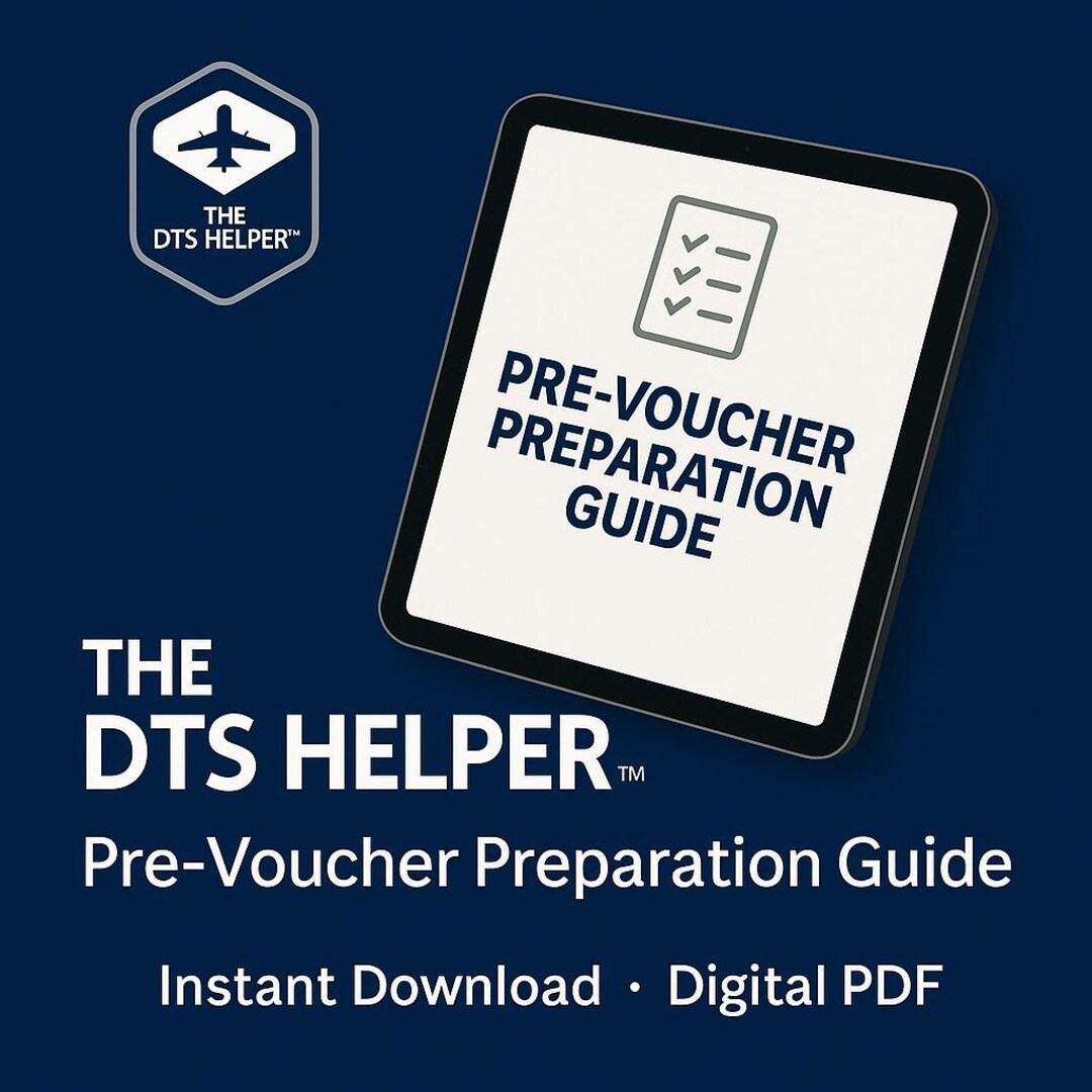 DTS Pre-voucher Preparation Guide | Defense Travel System Help for ...