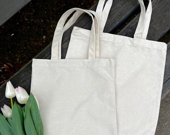 Cotton tote bag | Shopping bag | Plain cotton bag | Shoulder Shopper | Zero waste | Eco Friendly