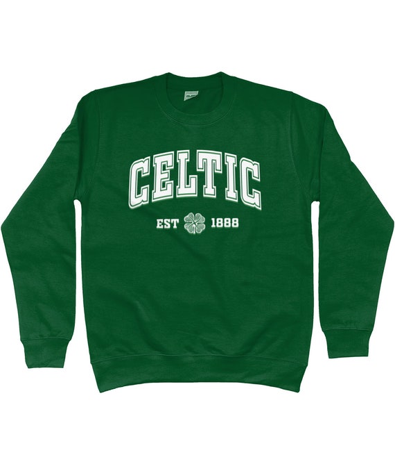 Celtic Spellout Vintage Style Printed 