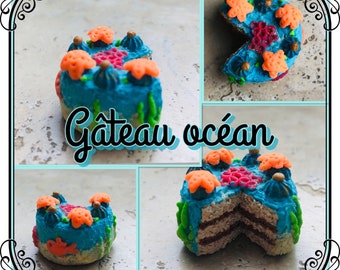 Gateau Pate Fimo Etsy