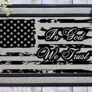 In God We Trust - Front Door at Sublimation Design - Digital Download - PNG Digital Design