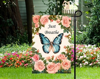 Butterfly - Garden Flag 12"x 18" - Garden Flag - PNG Digital Download