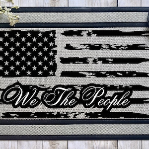 We The People - Front Door at Sublimation Design - Digital Download - PNG Digital Design
