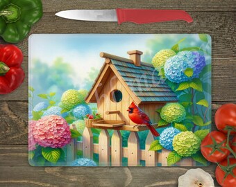 Glass Cutting Board Sublimation - Cardinal - 15.5 x 11.25 Inch - PNG Download - Digital Download-