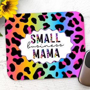 Small Business MAMA - Rechteck Maus Pad Sublimation - Maus Pad PNG Design Sofort Download