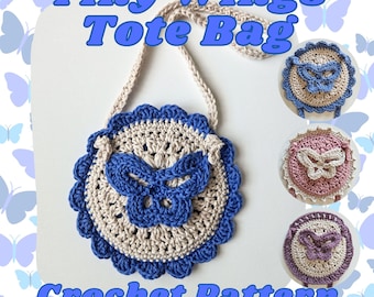 Tiny Wings Tote Crochet Pattern