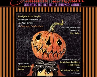 Autumn Brilliance magazine Premiere Issue Fall 2020 - LeeAnn Kress, Spotlight Artist - Jorge De Rojas - Shelia Bentley - Ray Bradbury & more