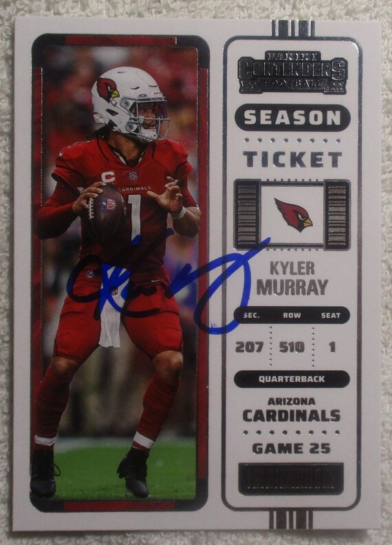 Kyler Murray Autographed Card Cardinals No COA Etsy