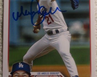 2021 Topps Tier One Prime Performers Walker Buehler /300 Auto