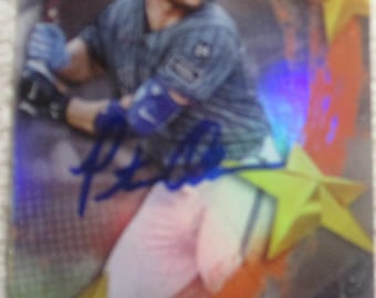 Pete Alonso Stars of MLB Autographed Card Mets No COA