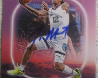 Ja Morant Skyview Autographed Card No COA