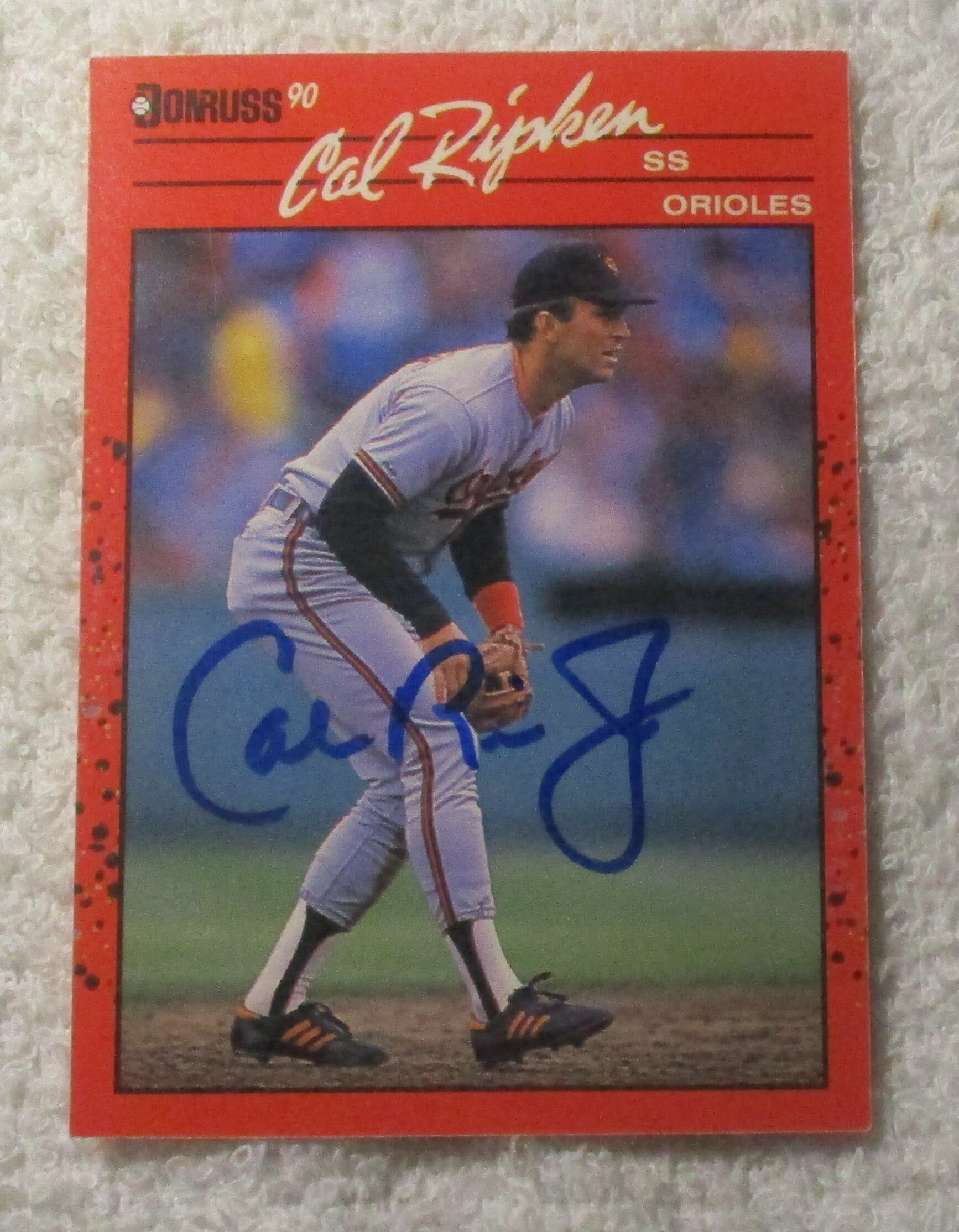 大得価国産】 Donruss Recollection Cal Ripken サイン 1/1