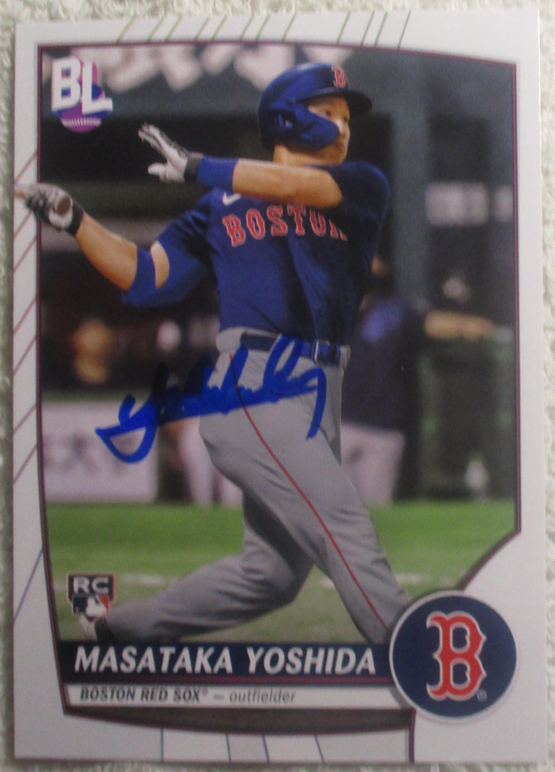 ゲームセンター・ゲームカード Bowman Masataka Yoshida Blue Rookie Masataka Yoshida 2023 Topps #471 Base Price Guide - Sports