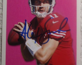 Alex Smith Autographed Card 49ers No COA