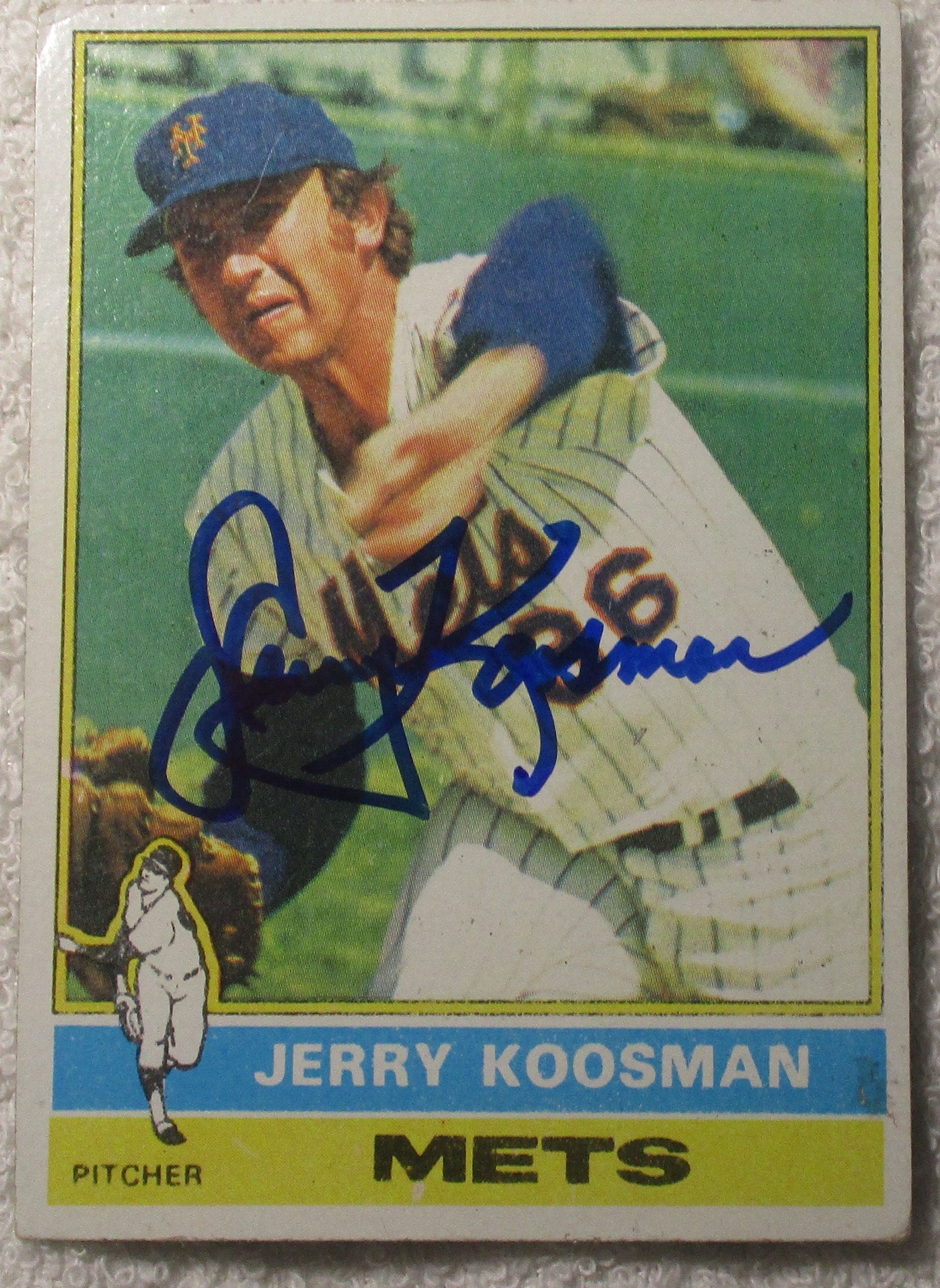 jerry koosman baseball card