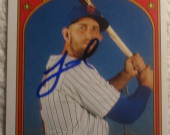 Jeff McNeil Autographed Card Mets No COA