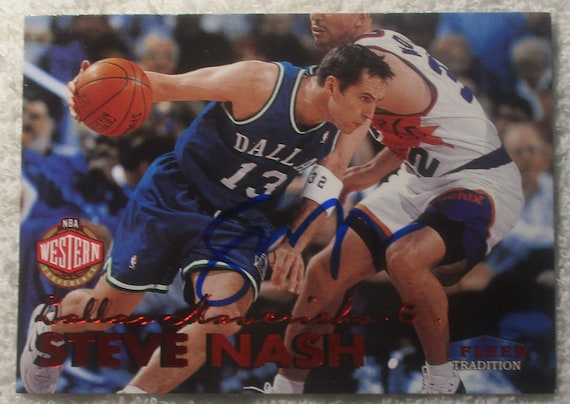 Top Steve Nash Basketball Cards, Rookie Cards, Autographs, Gallery