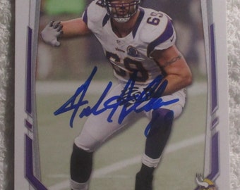 Jared Allen Autographed Card Vikings No COA - Etsy