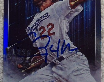 Clayton Kershaw Stars of MLB Autographed card Dodgers No COA