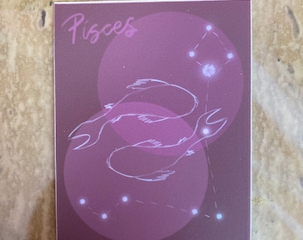 Zodiac Sticker (Pisces)