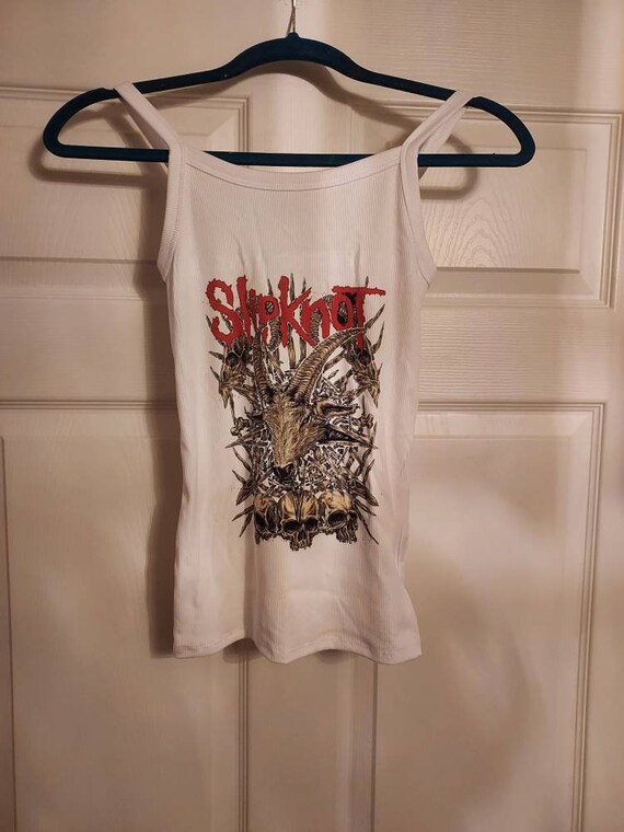 Slipknot Tank Top Slipknot Crop Top Slipknot Shirt Womens Any Etsy