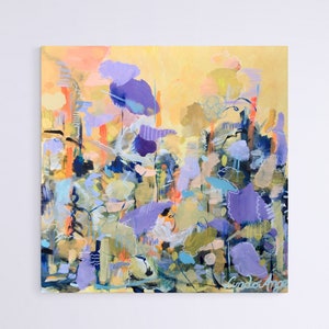 60x60cm2, Original Abstract Painting, Abstract Modern Art, Picture Abstract Art, Acrylic on Canvas