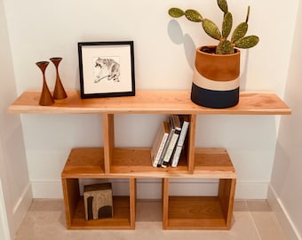 Cherry Wood Display Shelf