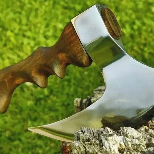 Viking Axe ,Viking Hatchet Custom shops Handmade Pizza Cutting Axe, Meat cutting Axe Personalized Gifts, Gifts for Him, Anniversary Gift