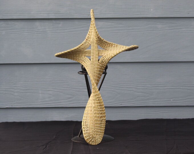 Hanging sweetgrass cross