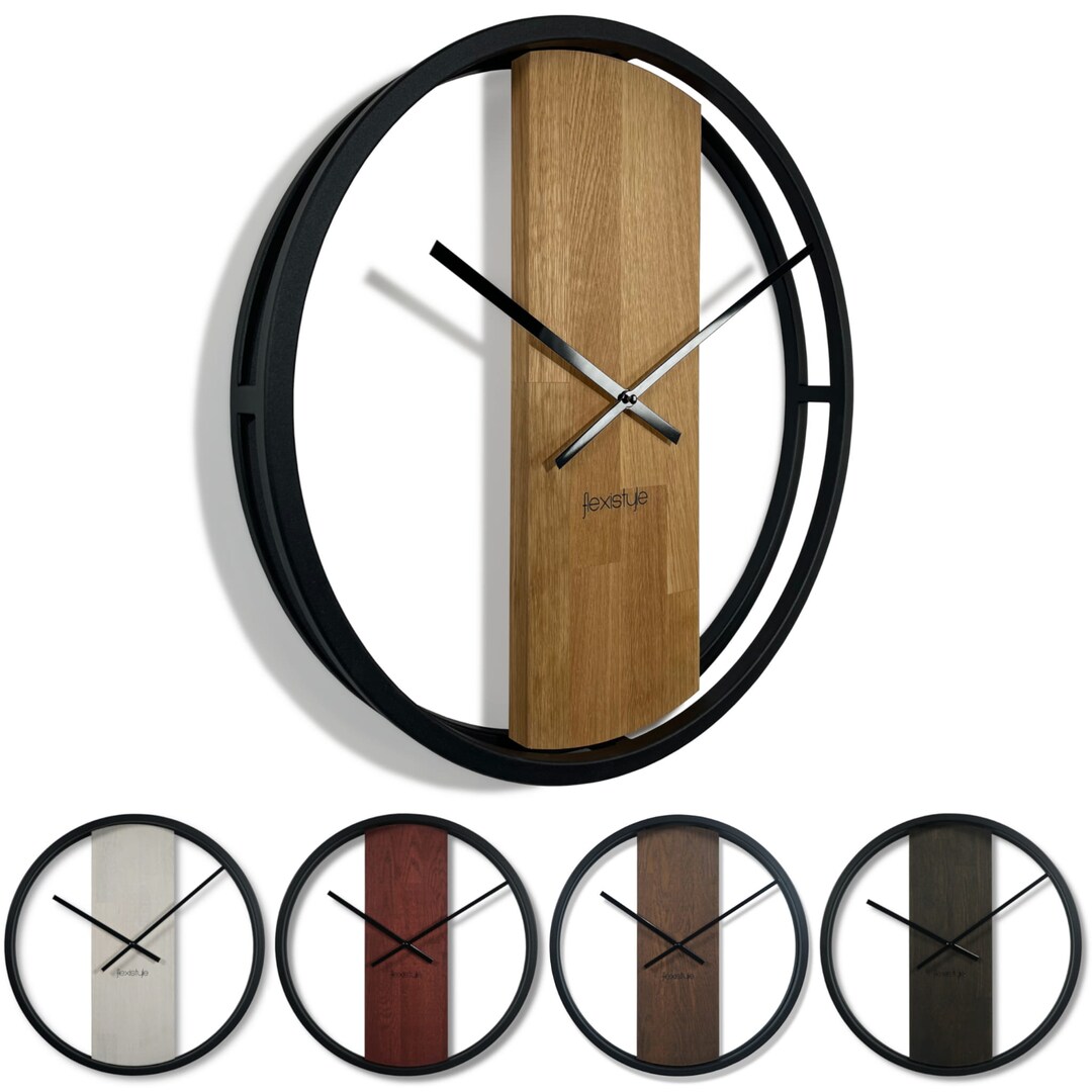 Rustic Wall Clock Metal Wall Clock,wall Clock Modern Living Room Clock