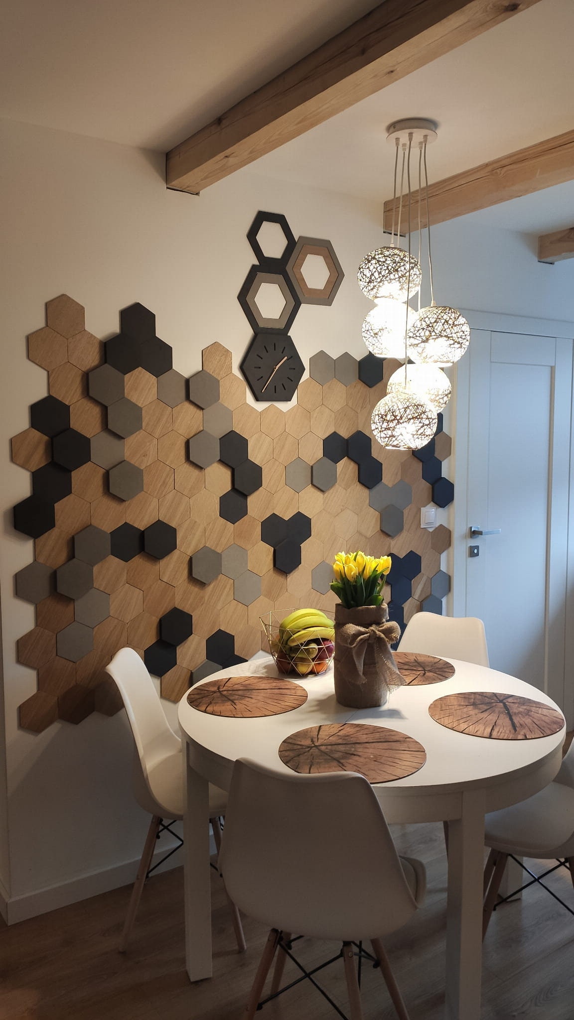 3D Hexagon Wall Tiles Décor Panels Mosaic Tiles Etsy UK